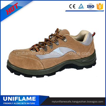 Suede Leather PU Sole Steel Toe Cap Safety Working Shoes